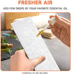 4x12 Inch Air Filter for Home Ceiling, ULTRA GREEN Thickened Floor Vent Filters Replacement for Register Work in Indoor Home Air Purifier, Air Conditioner 4" x 12" 12-Pack (White) - Field & Pure