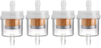 4 Pack Universal Gas Inline Fuel Filters - Image 2