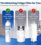 Waterspecialist Refrigerator Water Filter Replacement for Samsung®, 3 Pack