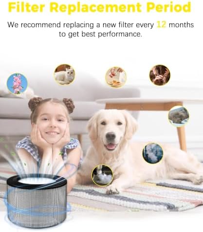 24000 Replacement Filter for Honeywell 24000 24500 50250-S 50250 - Field & Pure