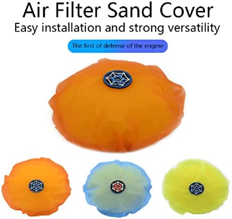 OTOM Universal Motorcycle Air Filter Dustproof Sand Cover Engine Cleaning Air Filter Wrap Fit for dirt bike (Blue)… - Field & Pure