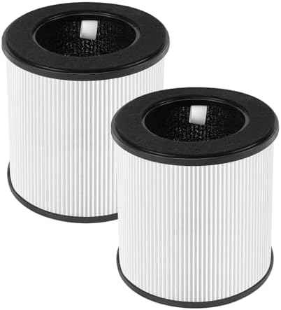 2 Pack B-D02L M05 Replacement Filter Fit for MOOKA Air Purifier