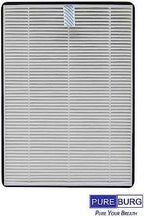 PUREBURG Replacement Filter Compatible with NUWAVE Oxypure 47401 47402 47404 Portable Air Purifier Part H5P3, 2-Pack(4 Filters) H13 HEPA 3-Stage Filtration Activated Carbon 2-in-1