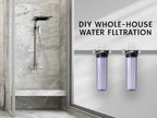 Airthereal Whole House Water Filter Housing, Sediment Filters for Well