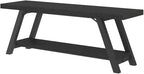 LVB Black Bench, Modern Storage Bench - Image 9