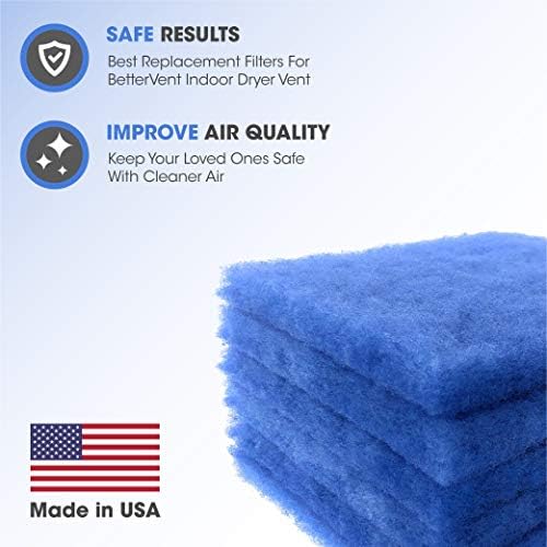 Essential Values 6-Pack Filters Compatible with Bettervent Indoor