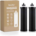IceJoy Carbon Rods (2 PACK) for Gravity Water Filtration System - Replacement for Berkey® BB9-2® Black Filters, Berkey® Gravity Water Filter System and Other Filter System NSF/ANSI 42 Certification