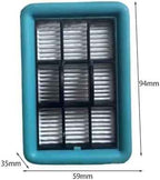 Roller Brush and Filter Replacement Kit, Compatible with Bissell Crosswave HF2 3845N 3831 Floor Scrubber Vacuum Cleaner(Rolling brush)
