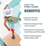 SplashWiz Proteam Spa Filter Clean - Spa Filter Cleaner for hot tub