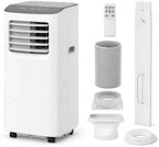GarveeLife Portable Air Conditioner,8,000 BTU for Rooms up to 350 Sq.Ft., 4-IN-1 Smart Compact AC Unit with Cooling, 24 Hour Timer, Dehumidifier, Fan, Remote Control and Window Kit, White