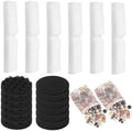 20 PCS Aquarium Media Replacement Kit for Fluval FX4/FX5/FX6 Canister Filters, Including Carbon Foam, Bio-Foam, Filter Foam Block, Ceramic Ring