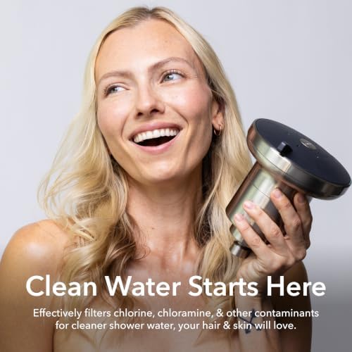 AquaTru Shower - Advanced Shower Filter Removes Impurities from Hard