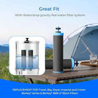 Waterdrop Alkaline Gravity Water Filter, Replacement for Berkey® BB9-2®