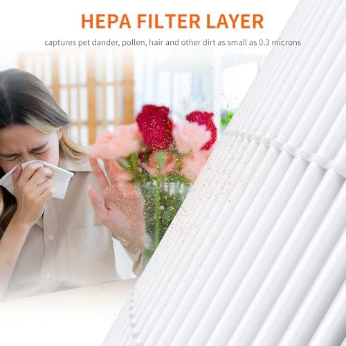 AIRROMI A2001 HEPA Air Purifier Replacement Filter, 3-In-1 Original