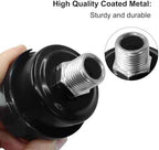 2 Pcs Air Compressor Silencer, 1/2" Thread, 20mm