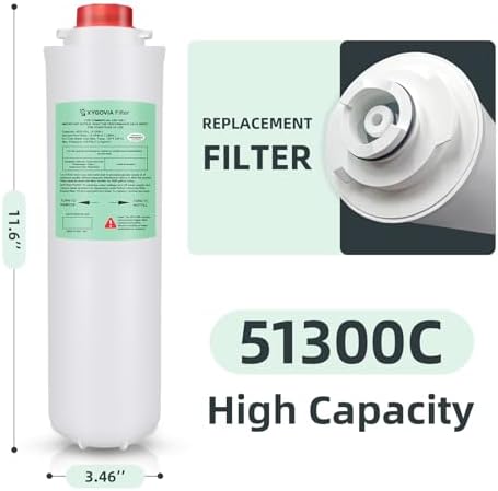 Water Filter Replacement for Elkay 51300-C, Filters Compatible with Elkay EZH2O Bottle Filling Stations (No Chip - 1 Pack) - Field & Pure