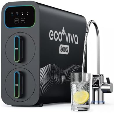 E8 800GPD Compact Reverse Osmosis System 800 GPD Fast Flow RO Water