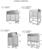Vertical Laminar Dust Free Room Bench Singe Use 47.24x23.62in Flow Hood Air Flow Clean Workbench Aluminum Workshop for Phone Repair with HEPA-Filter Laboratory Using