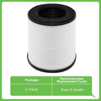 B-D02L/ M05 Replacement Filter, Compatible with MOOKA B-D02L/M05 & KOIOS B-D02L and VEWIOR B-D02U Air Purifier, 3-in 1 H13 True HEPA Filter, 2 Pack