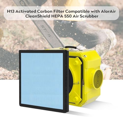 3 Pack HEPA 550 Filter, HEPA& Activated Carbon Filter Replacement