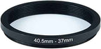 40.5mm to 37mm Step-Down Ring Filter Adapter for All Brands UV ND CPL Metal Ring Step-Down Rings Adapter Filter (40.5mm-37mm)