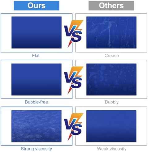 Sticky Adhesive Mat Tacky Pads 300 Sheets, 10 Pack of 30 Sheet 18'' x 24''/ 45 x 60 cm, Thickened Cleaning Mats for Shoes, Construction, Cleanroom, Laboratories, Hospitals, Dogs, Pets, Home- Blue