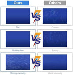 Sticky Adhesive Mat Tacky Pads 300 Sheets, 10 Pack of 30 Sheet 18'' x 24''/ 45 x 60 cm, Thickened Cleaning Mats for Shoes, Construction, Cleanroom, Laboratories, Hospitals, Dogs, Pets, Home- Blue