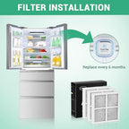 Barkior 6-Pack Refrigerator Air Filter Replacement for LG LT120F &