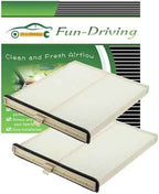 2 Pack White FD811 Cabin air filter for Mazda 3,6,CX-5, Replacement for CF11811,KD45-61-J6X