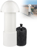 3 Inch Vent Stack Pipe Filter,Sewer Vent Filter Septic Tank Roof Vent