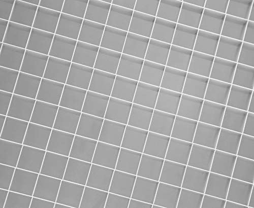 24" x 20" Cube Core Eggcrate Return Air Filter Grille for 1" Filter - Aluminum - White [Outer Dimensions: 26.5" x 22.5]