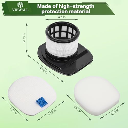 IX141 Filter Replacement for Shark IX141AMZ IX140 IX142 IX144 IZ140 IZ141 - Field & Pure