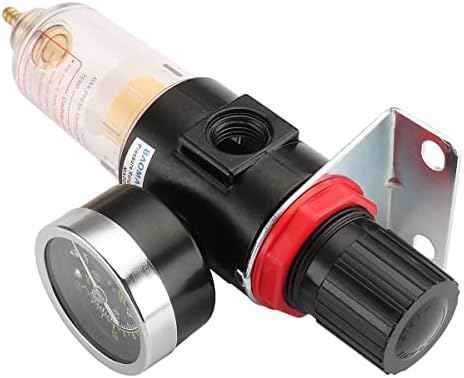 Baomain Pneumatic Filter Regulator AFR-2000 1/8"PT Air Treatment Unit w Pressure Gauge