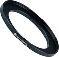 46mm to 58mm Step-up Adapter Rings Filter Adapter Black Metal Step Down Filter Ring Adapter Compatible with All Brand UV CPL ND Camera Lens Filter Stepping Rings (46mm-58mm)
