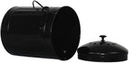 Markson Compost Bin with Airflow Lid and Charcoal Filter 1.5 Gallon Metal Black - Image 5