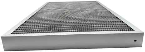 Washable Air Filter(12" x 24" x 2"), Aluminum Electrostatic Air Filter for Furnace and Central Air Conditioner (Actual Size: 11.7" x 23.7" x 1.8")