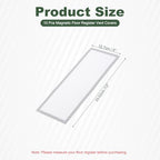 YOKIVE 10 Pcs Magnetic Floor Vent Covers, Floor Register Cover PVC