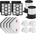 Replacement for Shark IP3251, IP3251C, IP3253, 2 PACK Auto-empty Dock Hepa Filter + 4 PACK Pre-motor Filter Assembly & 2 PACK Handheld Vacuum Post-motor Filter+ 4 PACK Pre-moter Filters