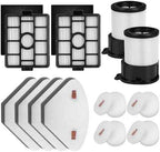 Replacement for Shark IP3251, IP3251C, IP3253, 2 PACK Auto-empty Dock Hepa Filter + 4 PACK Pre-motor Filter Assembly & 2 PACK Handheld Vacuum Post-motor Filter+ 4 PACK Pre-moter Filters