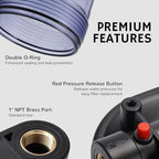 Airthereal Whole House Water Filter Housing, Sediment Filters for Well