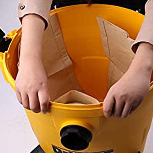 Pack 10 Vacuum Bags For DEWALT 6 to 10 Gallon Shop Vac DXVA19-4101, Dust Collection Bag with Filter For Vacmaster VHBM, Replacement Parts BM08 Accessories Kit - Field & Pure