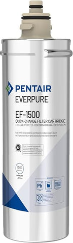 Pentair Everpure EF-1500 Quick-Change Filter Cartridge, NSF Certified to Reduce by Everpure