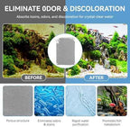 6 Pack Aquarium Activated Carbon Bags, Chemical Aquarium Filter Media, Activated Charcoal Fit for Marineland All C-Series and Magniflow Canister Filters, Rite-Size S, T and X, Fish Tank Carbon Filte