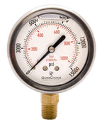 2-1/2" Oil Filled Pressure Gauge by DirectMaterial
