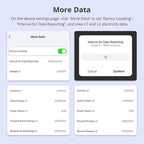 Smart Home Energy Monitor with 2 x 120A CTs, Live Electricity Usage Tracking