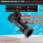 Swimables 154689 Pool Air Bleeder Tee Assembly – Air Filter Replacement for Premium Triton II Pool & Spa Filters TR140, TR50, TR60, TR100 – Compatible with S7S50, S8S70 – Pool Filter Air Bleeder Valve
