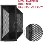 MODERN WAVE - Floor Air Vent Cover Screen - Floor Register Trap Mesh Filter Net (5-Pack, 4"x12")