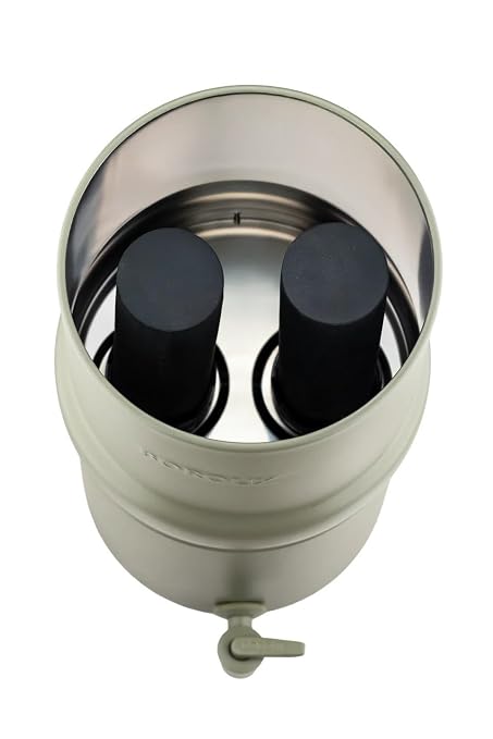 Boroux Compact Gravity-Fed Countertop Stainless Steel Water Filter System | 1.8 - Image 2