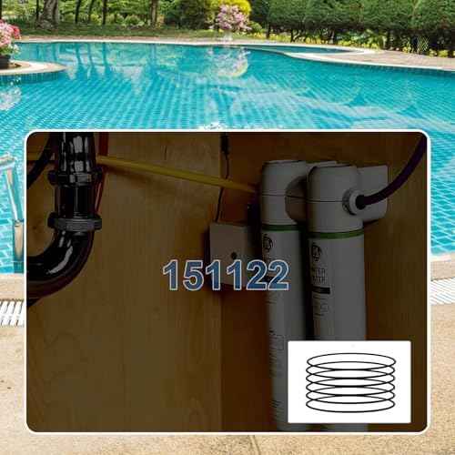 6 Pack 151122 Big Blue Water Filter Housing O-Ring Compatible with Pentek #10 & #20 Big Blue, APEC HBB-10/HBB-20 (Buna-N)