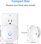 Wireless Motion Sensor Door Chime: Indoor Motion Detector Alarm Business Entry